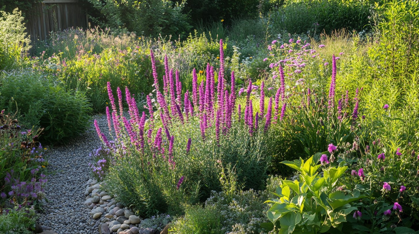 Rivierklei tuin met kattenstaart