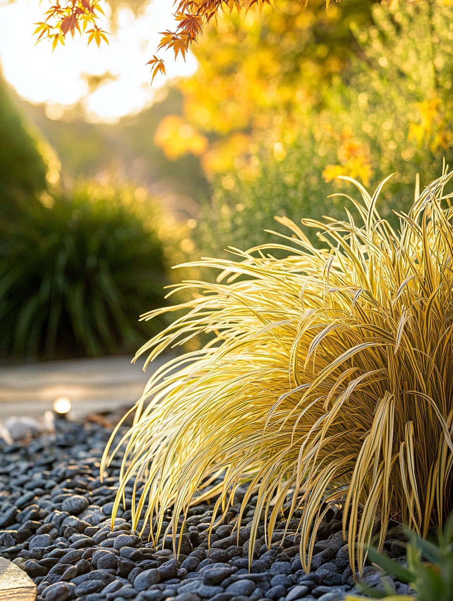 Japans bospronkgras (Hakonechloa)